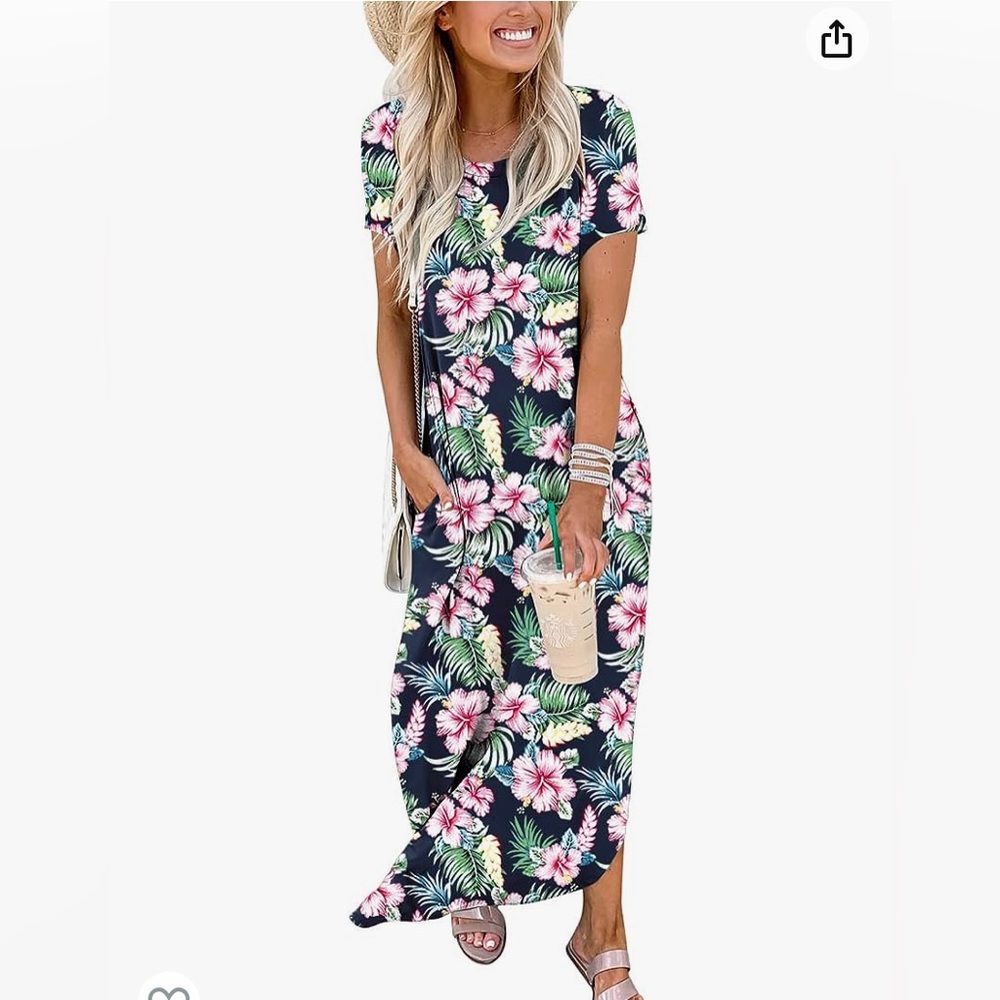 Floral maxi dress